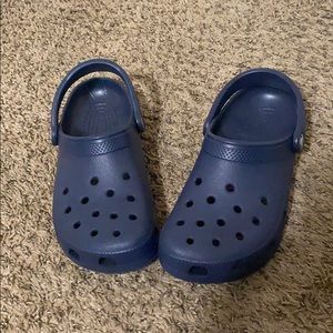Brand New Navy Crocs